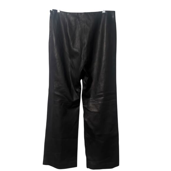Rebecca Taylor Leather Ankle Pant Size 12 NWT - Picture 3 of 10